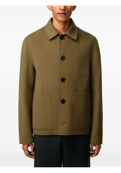 giacca boxy uomo bronzo AMI PARIS | HJK844.WV0022298